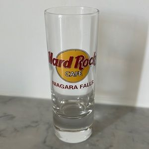 Hard Rock Cafe Niagara Falls shot glass souvenir